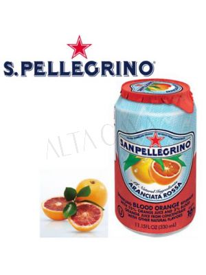 San Pellegrino aranciata rossa lata 330cc